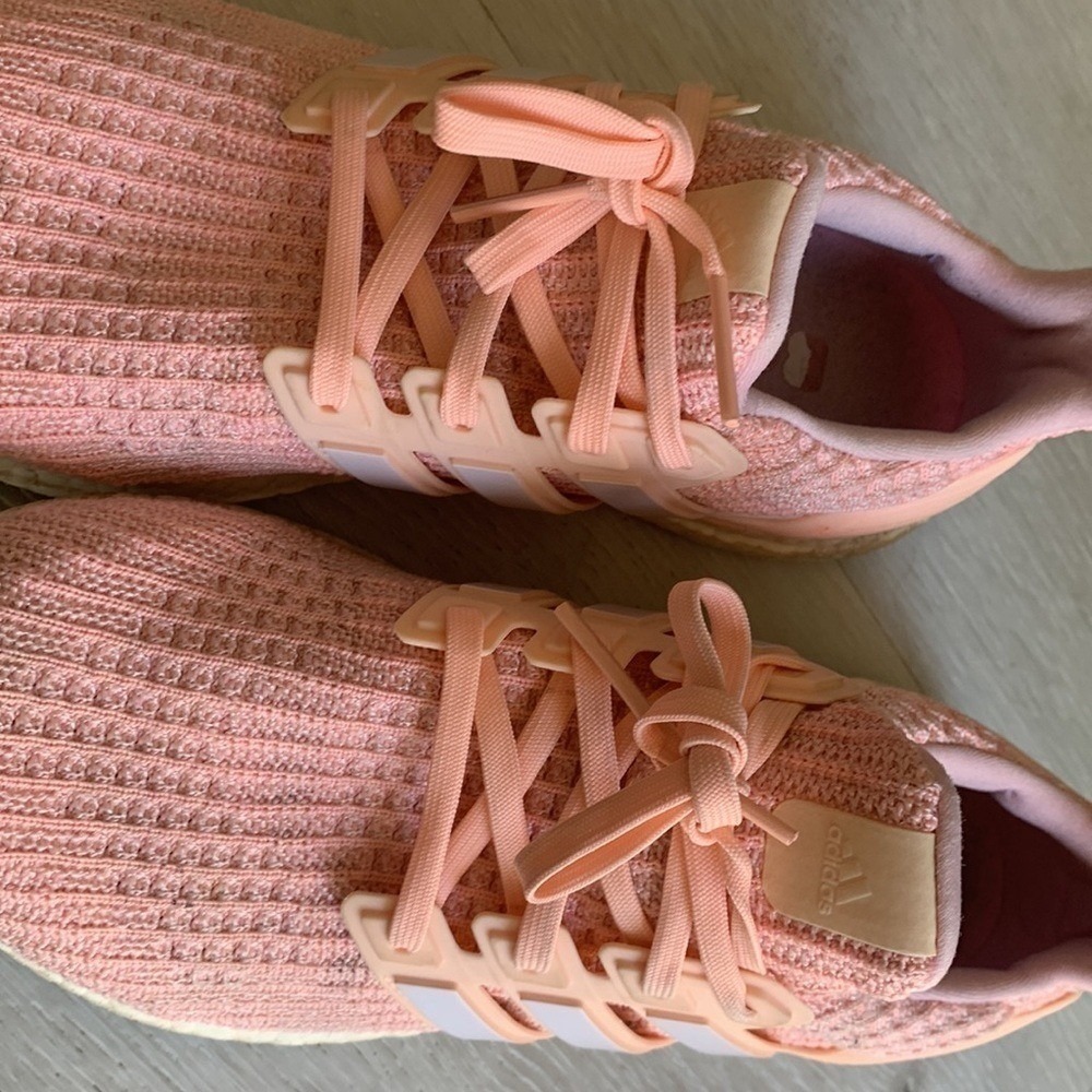 Adidas ultra boost‎ continental with white trim size 8 pink sneakers shoes - Picture 10 of 11